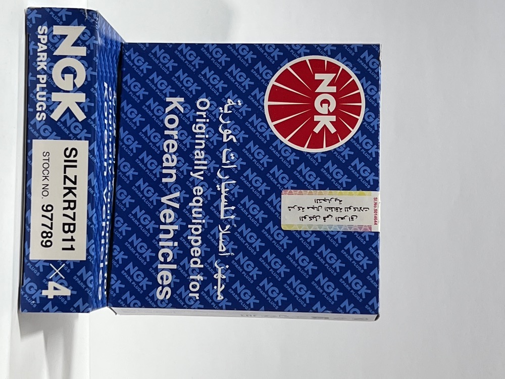 تصویر از شمع یورو4 NGKایریدیوم کارتن آبی