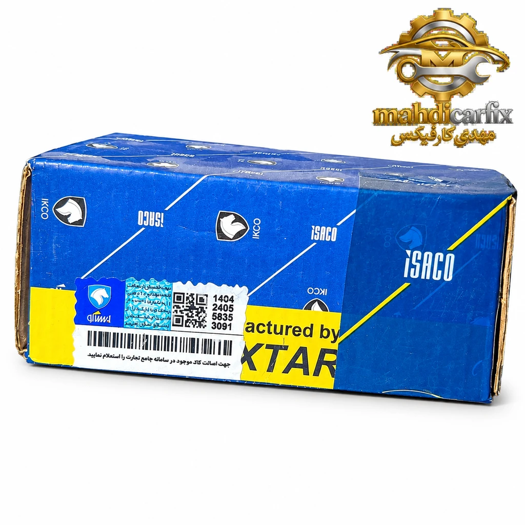 تصویر از لنت جلو 206 تیپ دو تکستار شرکتی